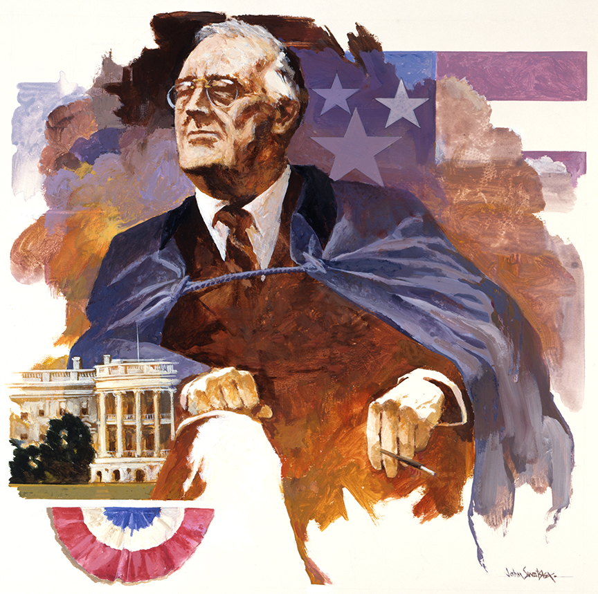 WRSH – Portraits – Franklin Delano Roosevelt by John Swatsley B07491 © Wind River Studios Holdings, LLC