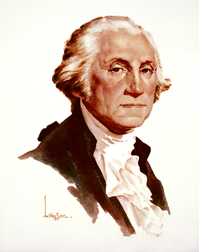 WRSH – Portraits – George Washington by Lyle Tayson B05021 © Wind River Studios Holdings, LLC