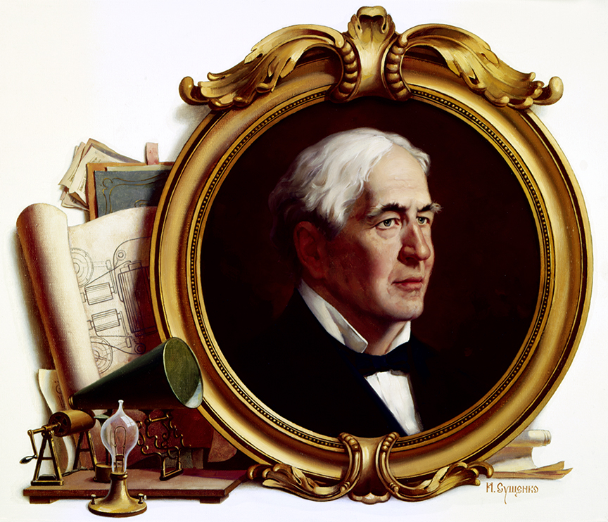 WRSH – Portraits – Thomas Edison by Ivan Akimovich Sushchenko B10800 © Wind River Studios Holdings, LLC