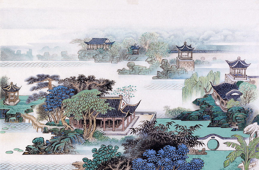WRSH – Suzhou Gardens by Yang Wenqing B15072 © Wind River Studios Holdings, LLC