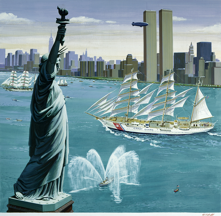 WRSH – Tall Ships Bicentennial by Ed Vebell B05514 © Wind River Studios Holdings, LLC
