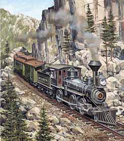 WRSH – Trains – Alaska Locomotive by Craig Thorpe B15152 © Wind River Studios Holdings, LLC