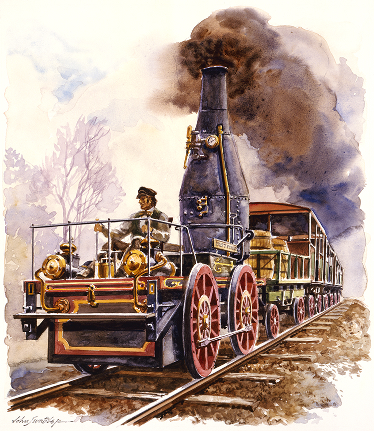 WRSH – Trains – Best Friend of Charleston Locomotive by John Swatsley B10102 © Wind River Studios Holdings, LLC