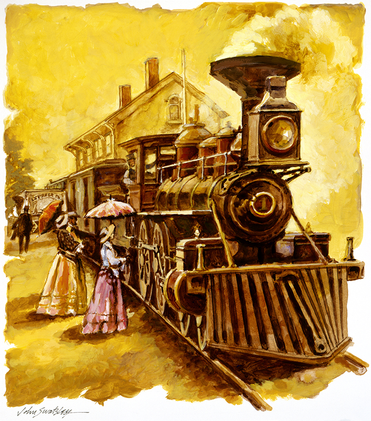 WRSH – Trains – Countess of Dufferin Locomotive by John Swatsley B08927 © Wind River Studios Holdings, LLC
