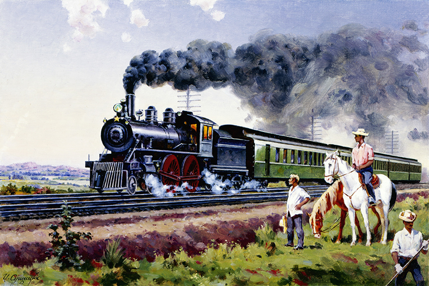 WRSH – Trains – Empire State Express B16911 by Ivan Akimovich Sushchenko © Wind River Studios Holdings, LLC