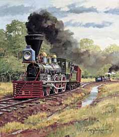 WRSH – Trains – Georgia Locomotive by Craig Thorpe B15004 © Wind River Studios Holdings, LLC