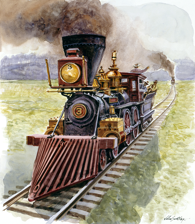 WRSH – Trains – Hudson’s General 1855, 1870 by John Swatsley B14715 © Wind River Studios Holdings, LLC