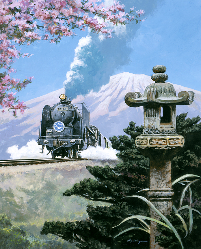WRSH – Trains – Japanese Trains Panel by John Swatsley B12009 © Wind River StudiosHoldings, LLC