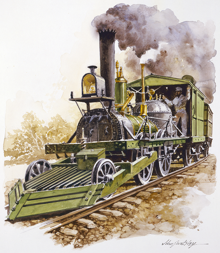WRSH – Trains – John Bull Locomotive by John Swatsley B10103 © Wind River Studios Holdings, LLC