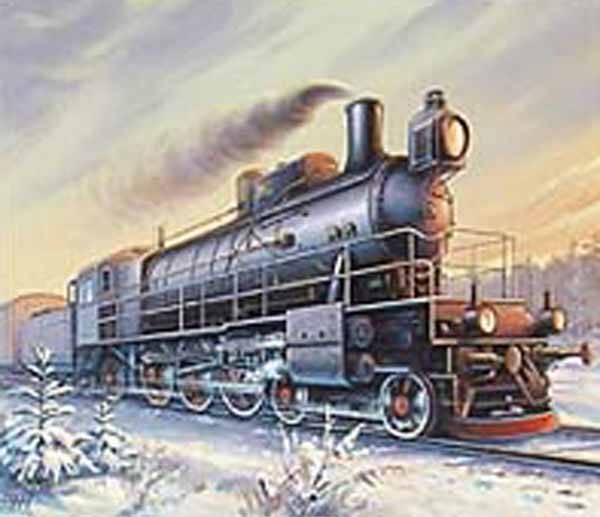 WRSH – Trains – Passenger 1915 by Kolesnikov Kharkov B05826 © Wind River Studios Holdings, LLC