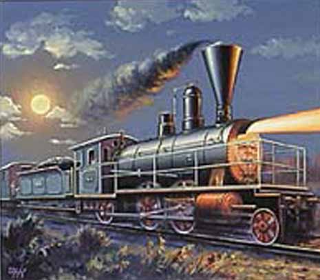 WRSH – Trains – Uralskaya Locomotive 1878 by Kolesnikov Kharkov B05828 © Wind River Studios Holdings, LLC