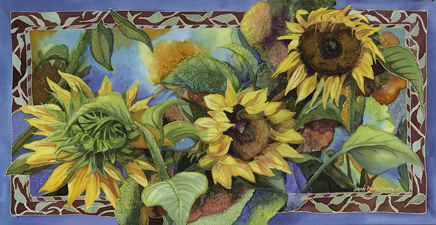 NDC – Sunflower Salute © Nancy Dunlop Cawdrey