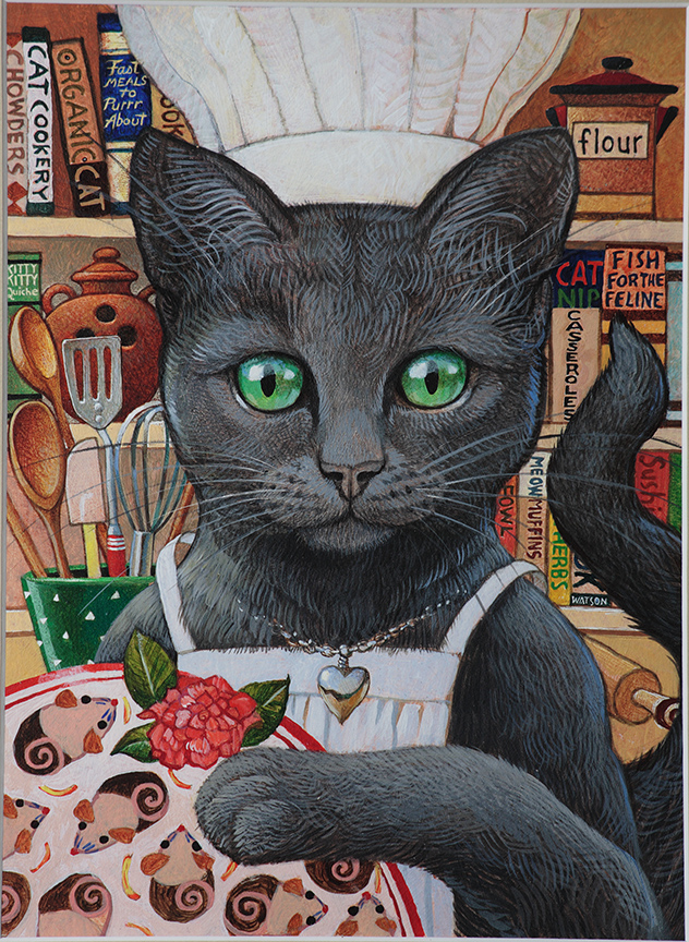 RJW – Cat Chef © Richard Jesse Watson