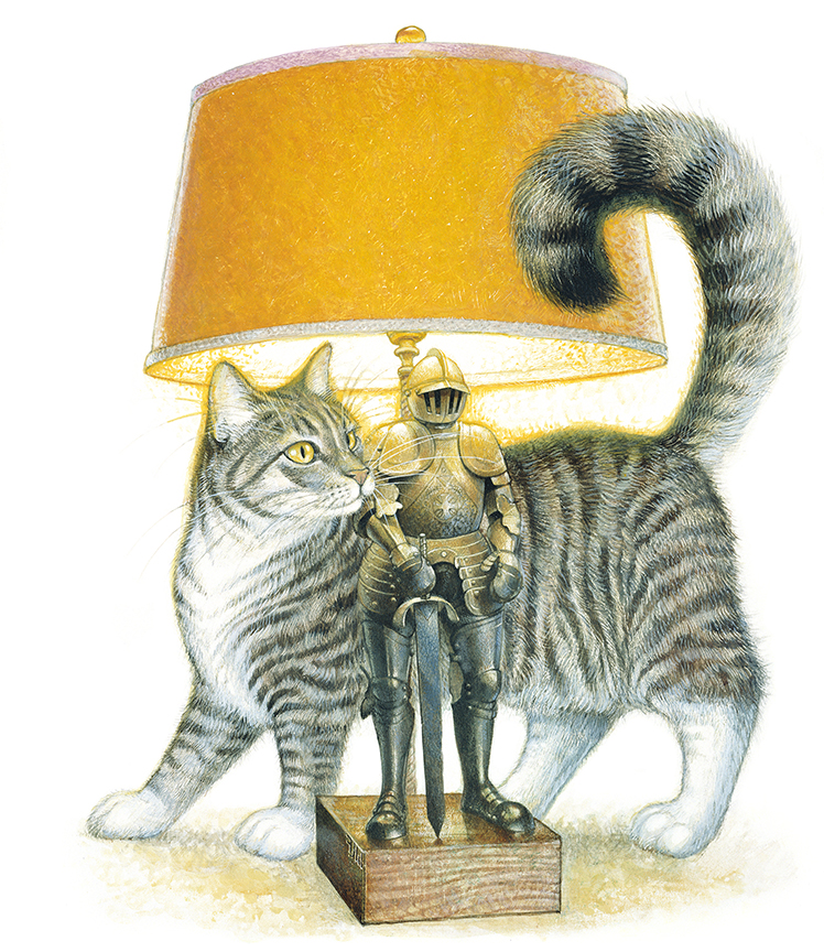 RJW – Cat Lamp © Richard Jesse Watson