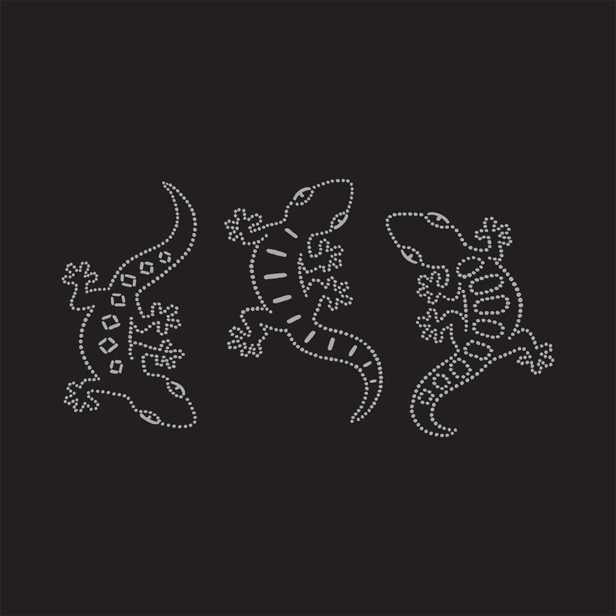 ABH – 4Animals – Black Geckos 10248 © Art Brands Holdings, LLC