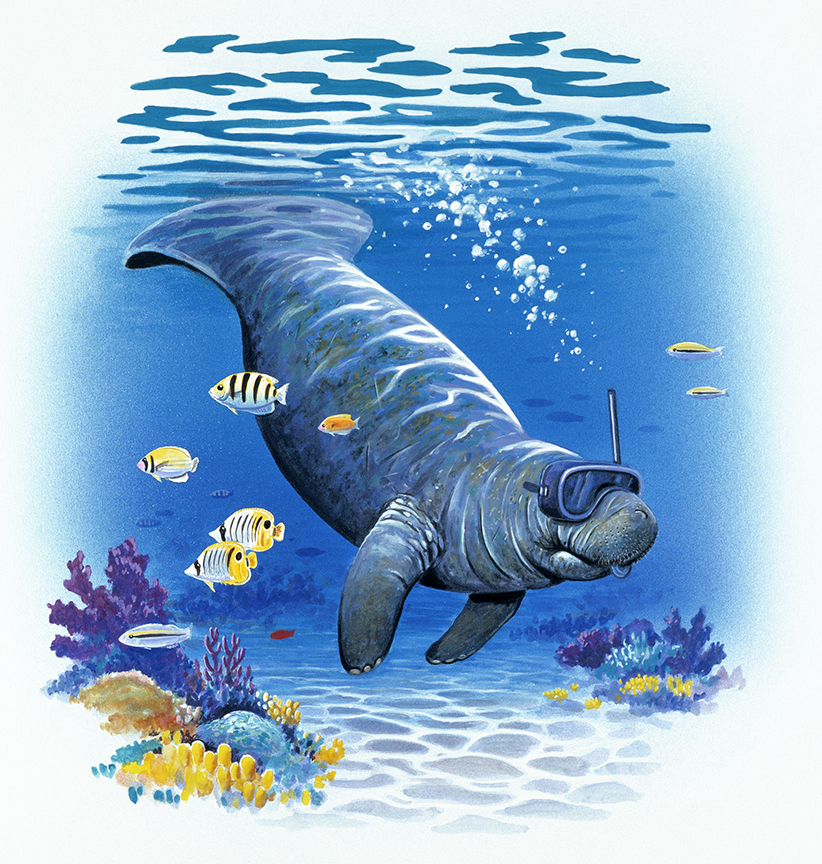 ABH – 4Animals, Manatee 03819 © Art Brands Holdings, LLC