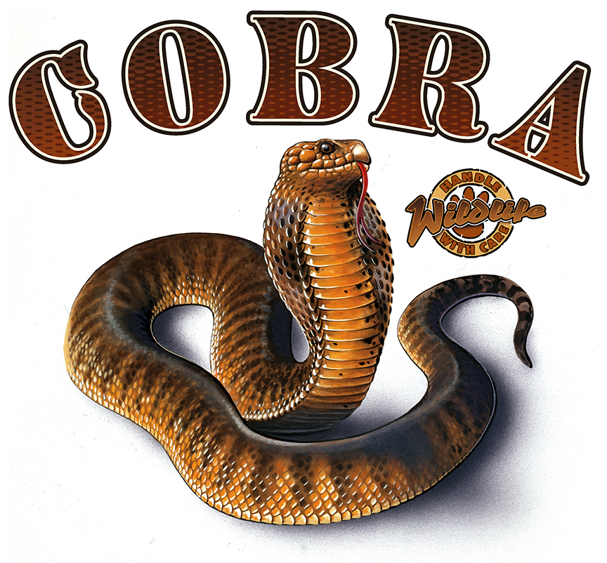 ABH – 4Animals, Words, Cobra 03524 © Art Brands Holdings, LLC