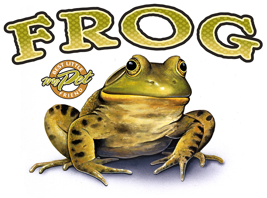 ABH – 4Animals, Words, Frog 03527 © Art Brands Holdings, LLC