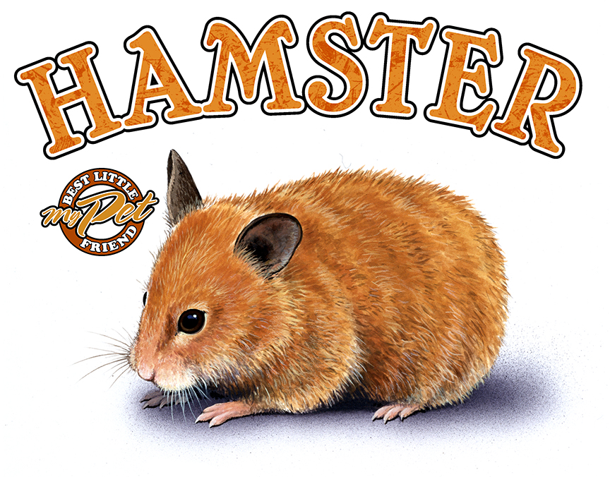 ABH – 4Animals, Words, Hamster 03536 © Art Brands Holdings, LLC