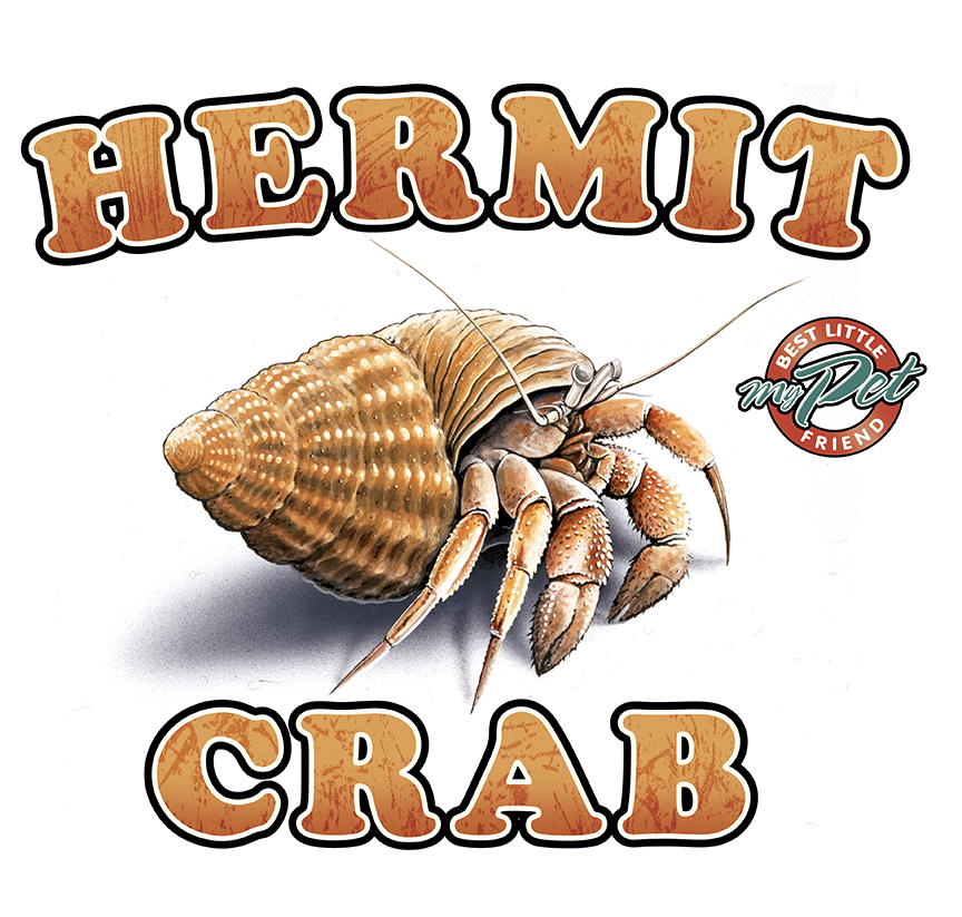 ABH – 4Animals, Words, Hermit Crab 03547 © Art Brands Holdings, LLC
