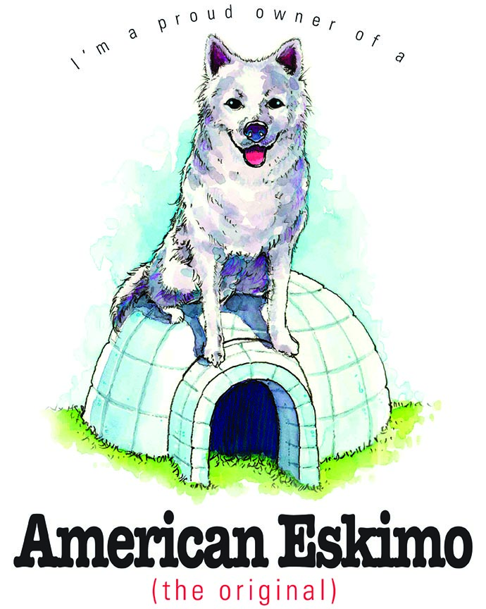 ABH – 4Funny Friends American Eskimo 09113 © Art Brands Holdings, LLC.