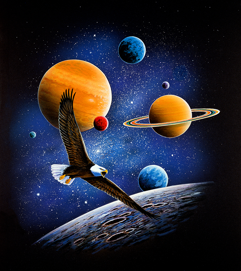 ABH – 6Space, Eagle, Planets 00073 © Art Brands Holdings, LLC