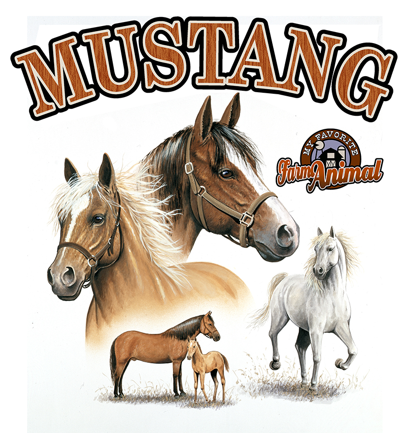 ABH – 6Words, Mustang, Horses 06323 © Art Brands Holdings, LLC