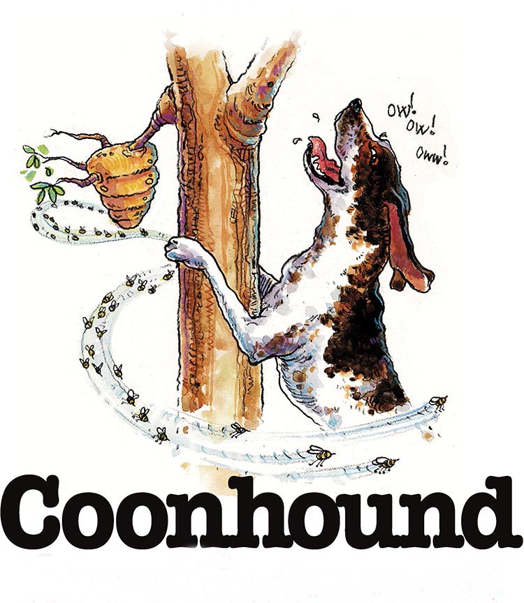 ABH – 3Funny Friends Coonhound 08484 © Art Brands Holdings, LLC.