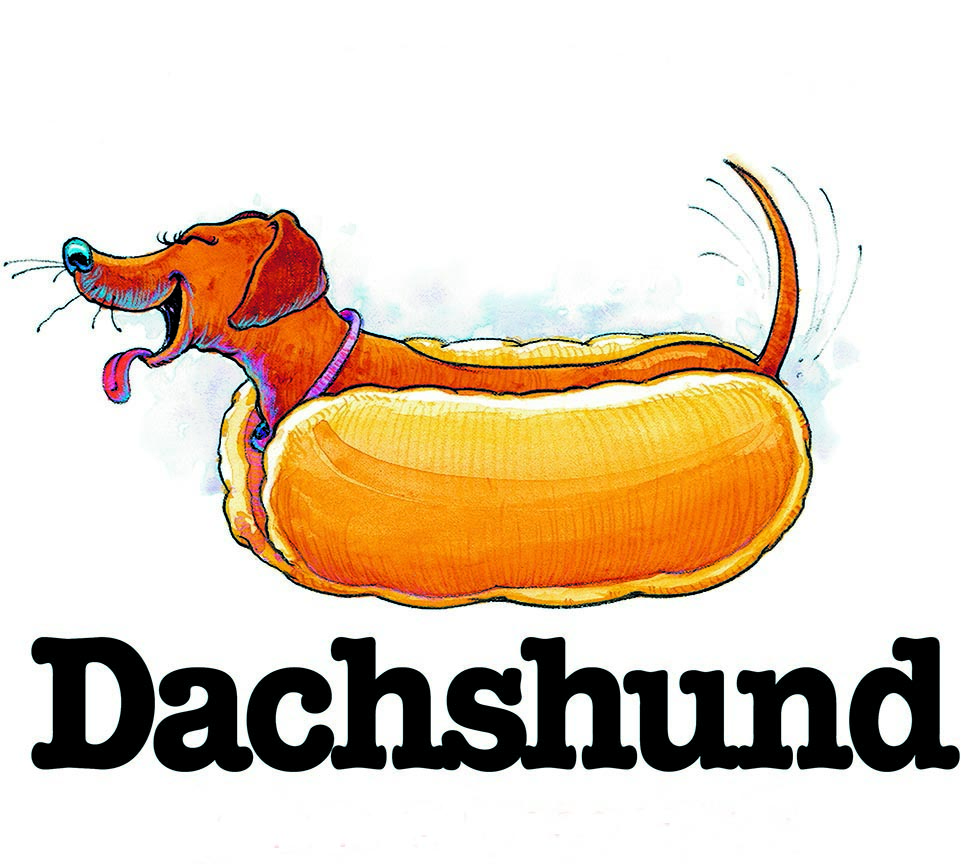 ABH – 3Funny Friends Dachshund 08472 © Art Brands Holdings, LLC.