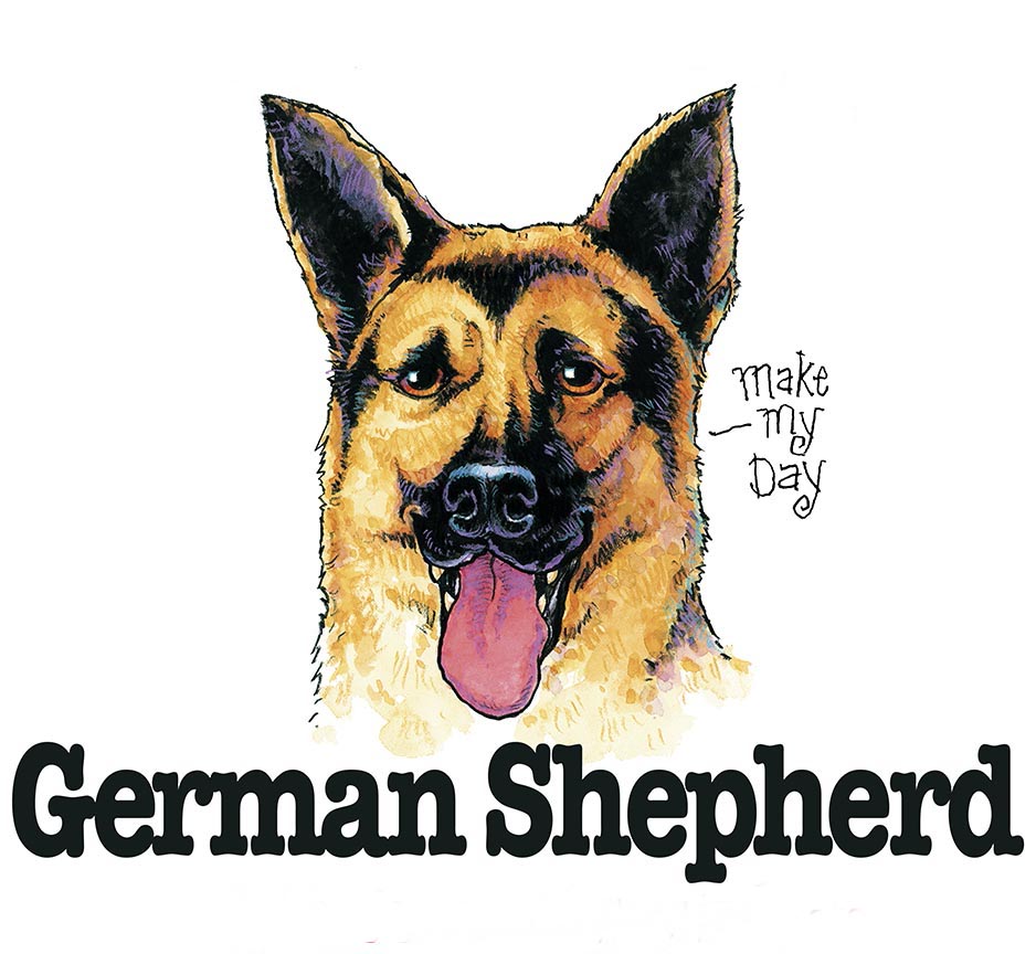 ABH – 3Funny Friends German Sheperd 06439 © Art Brands Holdings, LLC.