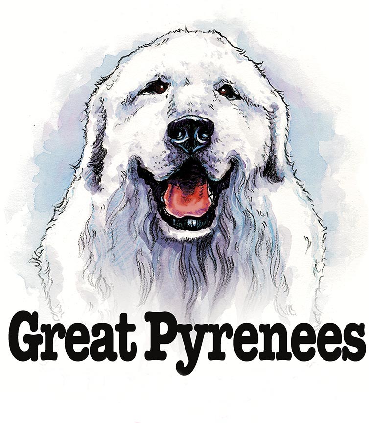 ABH – 3Funny Friends Great Pyrenees 08479 © Art Brands Holdings, LLC.