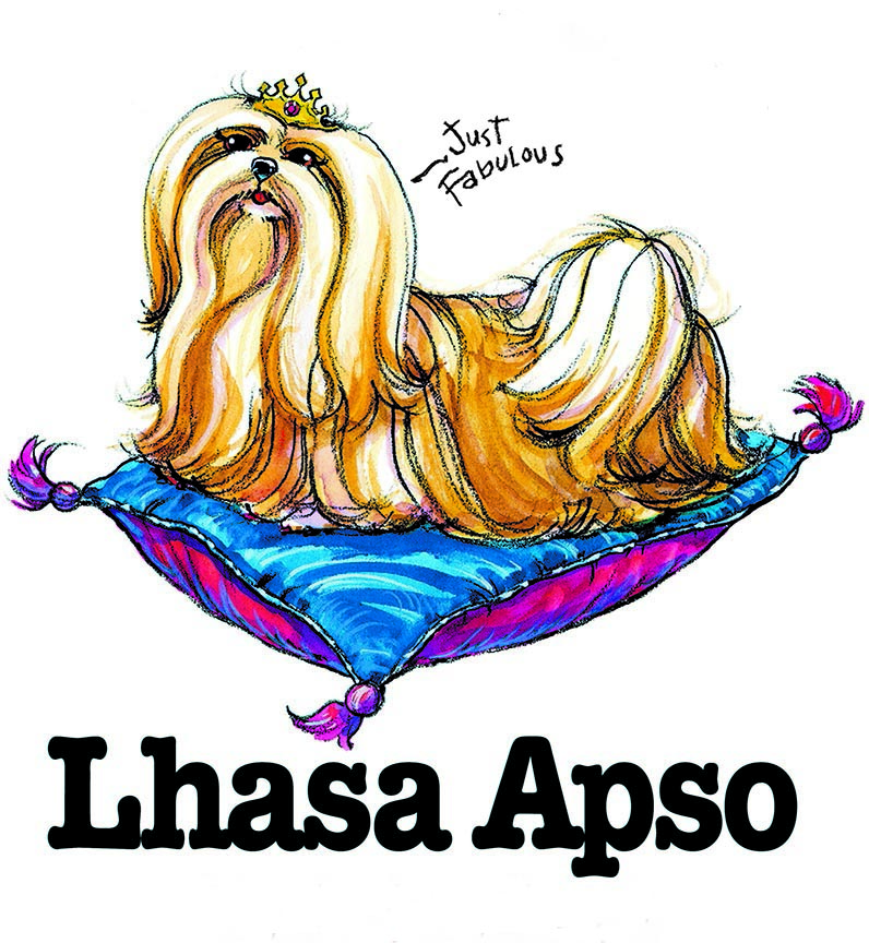 ABH – 3Funny Friends Lhasa Apso 06458 © Art Brands Holdings, LLC.