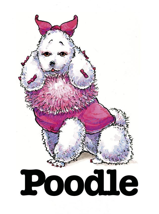 ABH – 3Funny Friends Poodle 08482 © Art Brands Holdings, LLC.