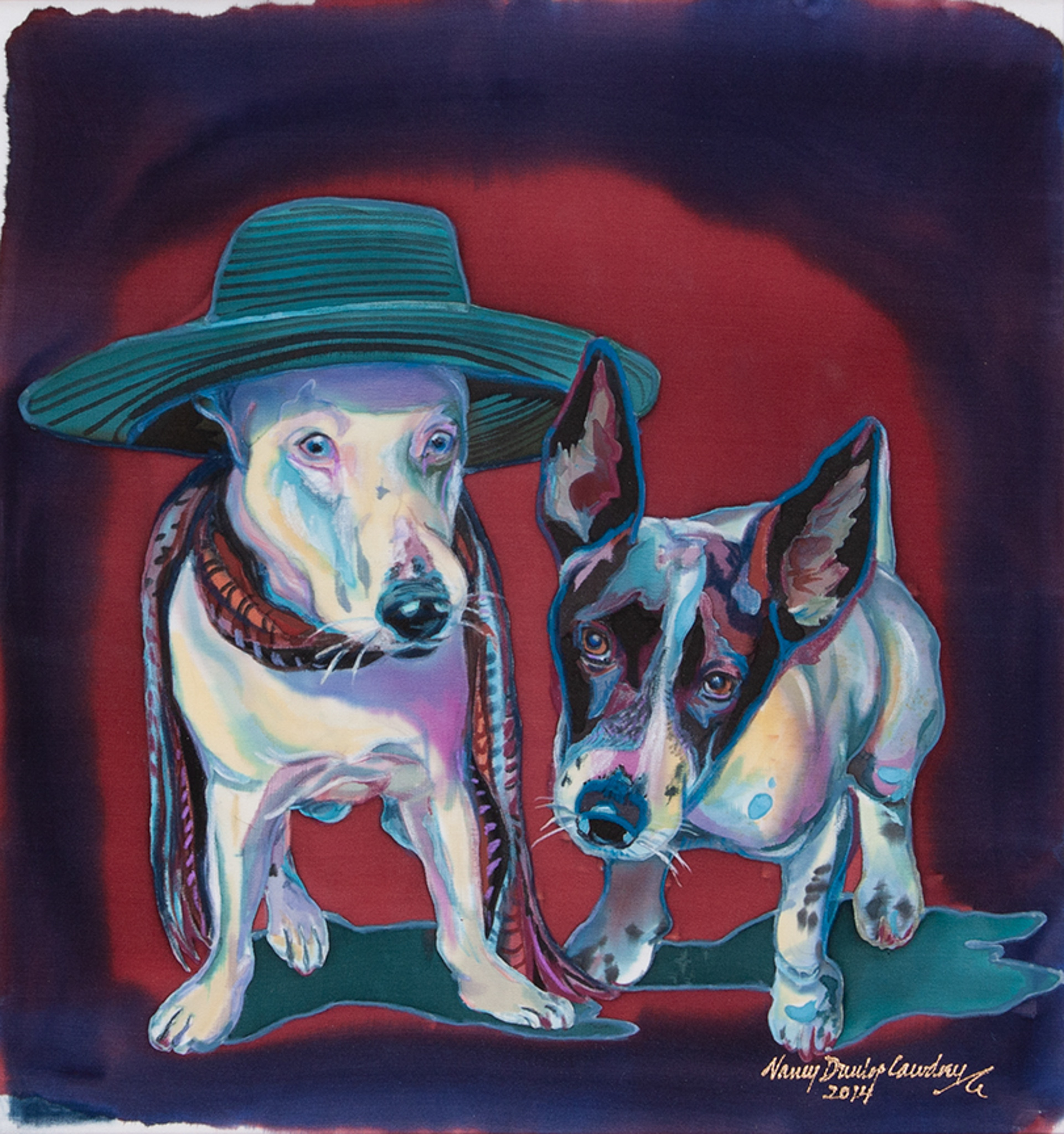 NDC – Hollywood Stella and Pup Lana © Nancy Dunlop Cawdrey