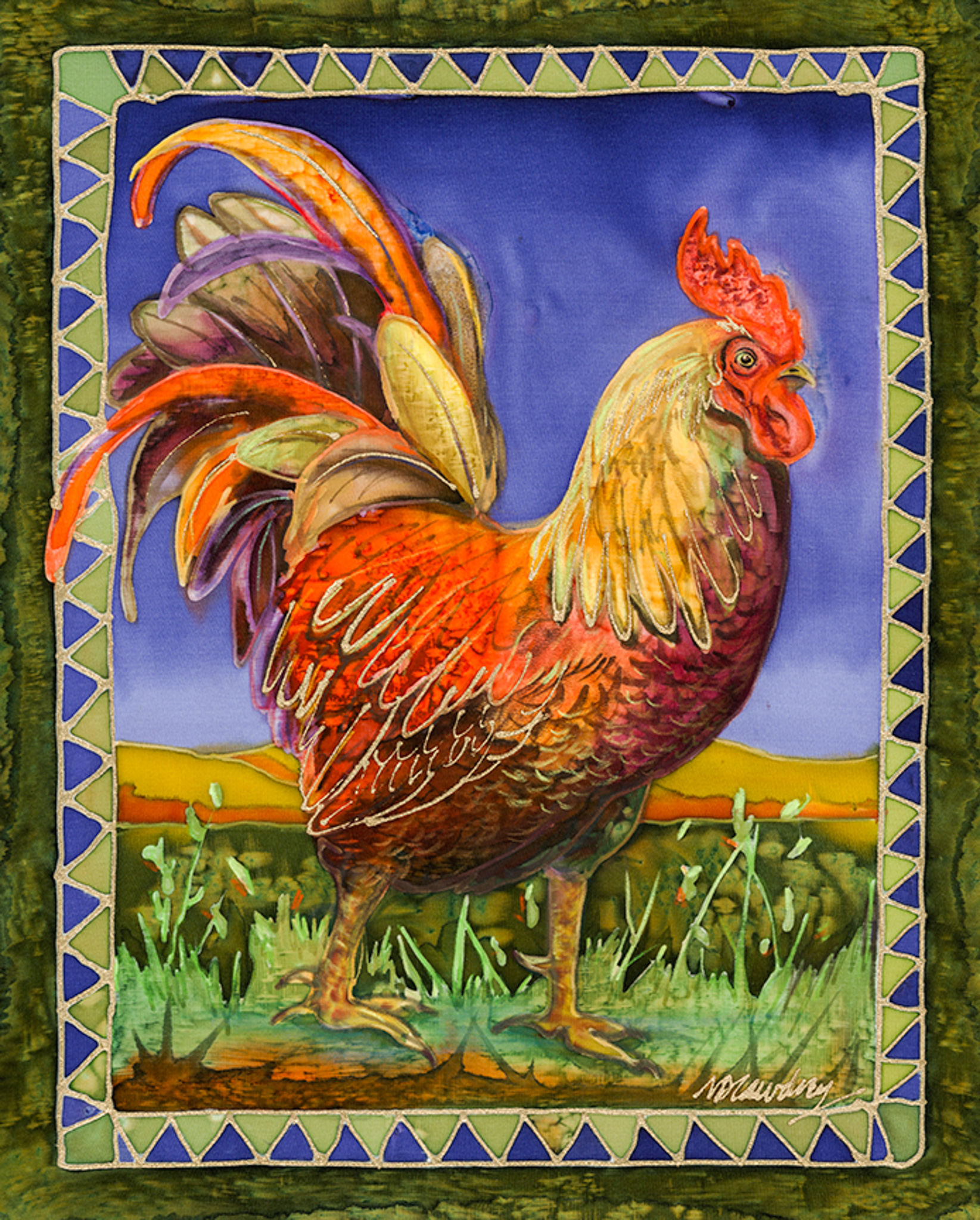 NDC – Spring Chicken © Nancy Dunlop Cawdrey