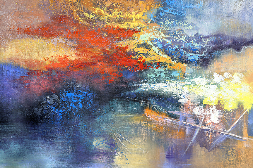 HM2 – Abstract – River in Autumn © Hulis Mavruk