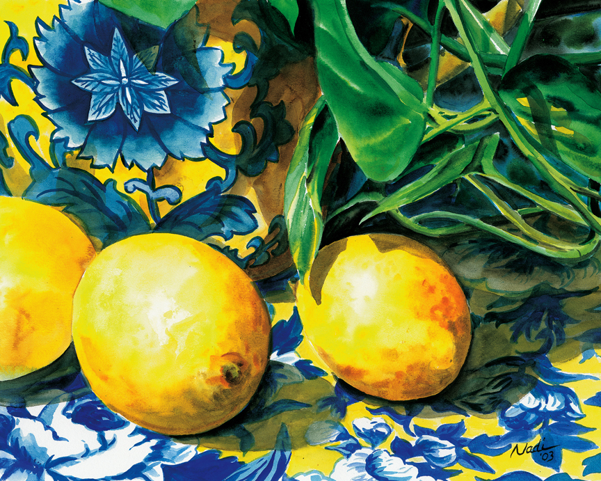 NS – Fruits and Veggies – Lemons 16×20 © Nadi Spencer