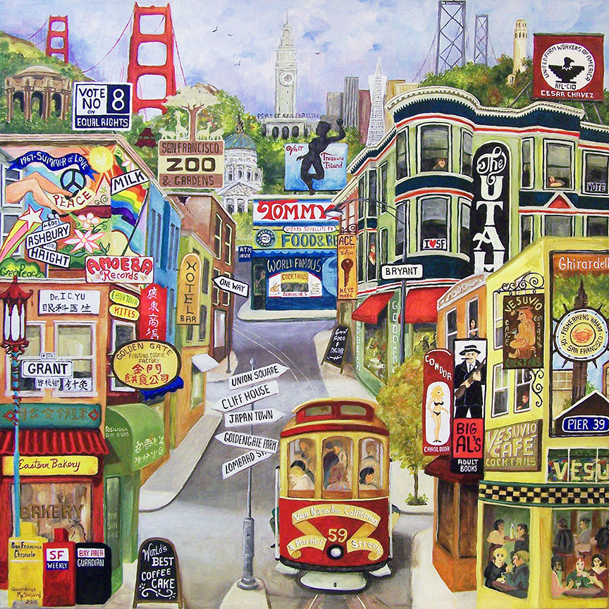 GM – 1Streets – San Francisco Medley © Gwendolyn McShepard
