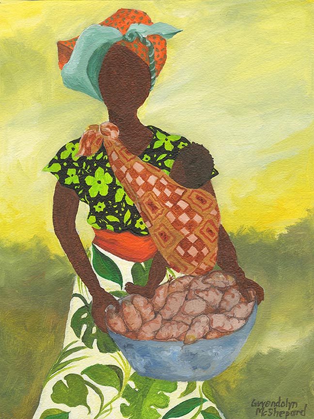GM – African Series – Calendar Girl 11 © Gwendolyn McShepard