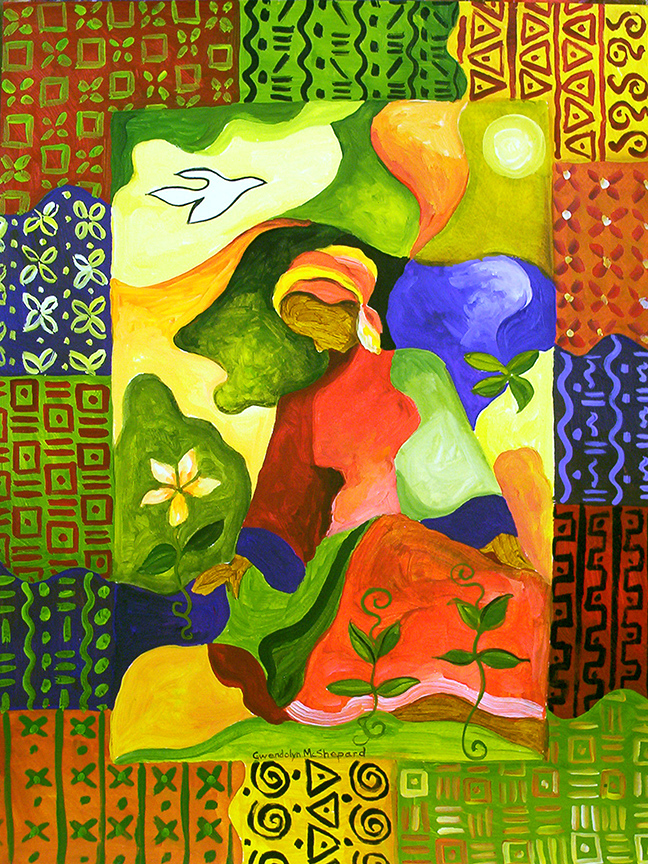 GM – African Tapestries IV © Gwendolyn McShepard