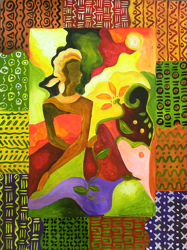 GM – African Tapestries V © Gwendolyn McShepard