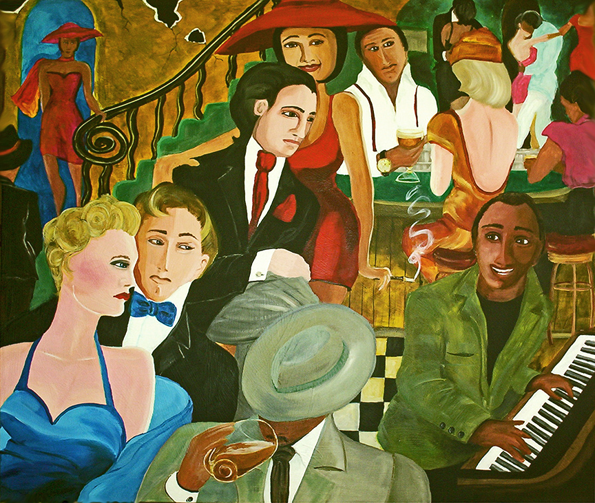 GM – Jazz – Casablanca Cafe © Gwendolyn McShepard