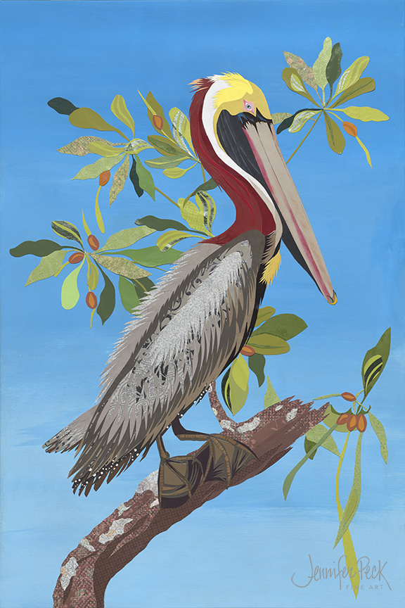 JP2 – Ode to Audubon – Brown Pelican © Jennifer Peck