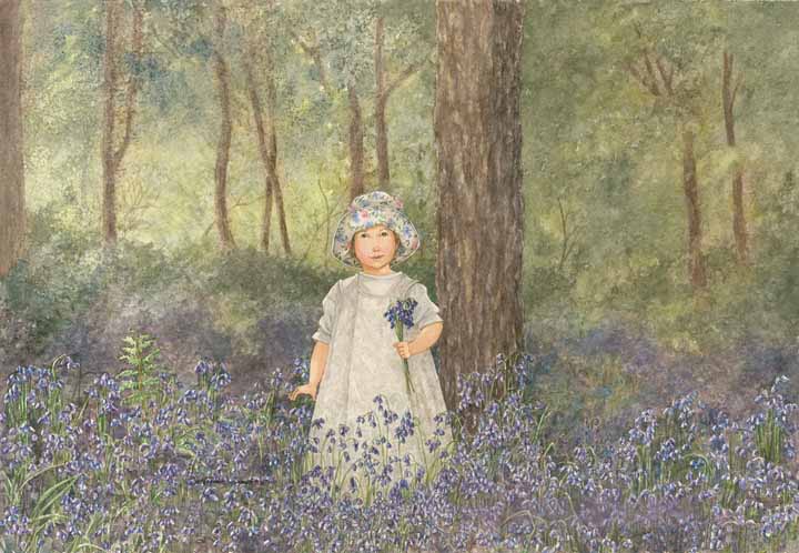 CS – Among the Bluebells © Catherine Simpson