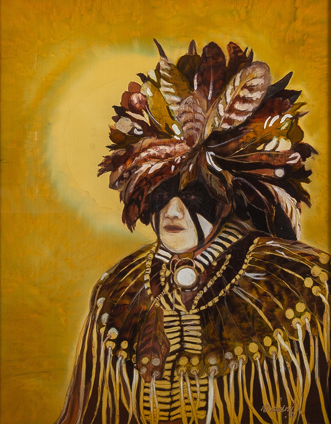 NDC – Mandan Dancer © Nancy Dunlop Cawdrey