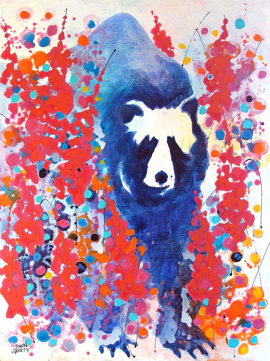 DG3 – Creatures – Blue Bear © Dawn Gerety