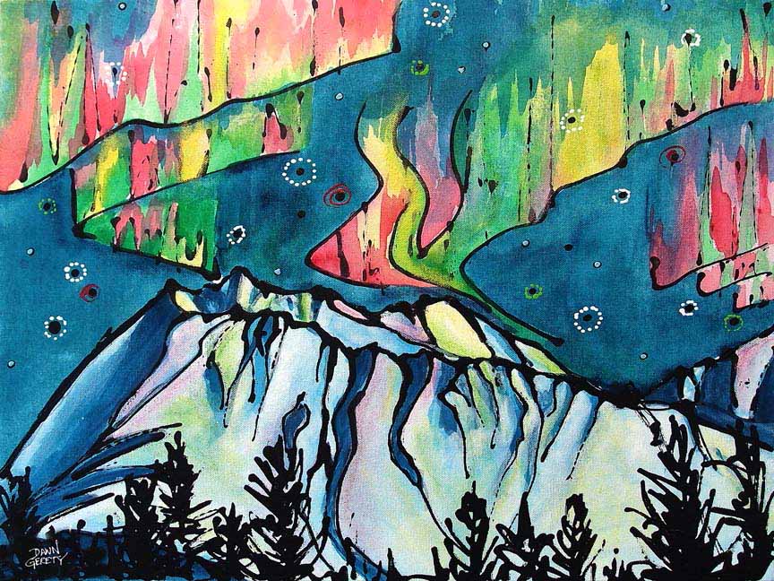 DG3 – Mountains – Alyeska Aurora © Dawn Gerety