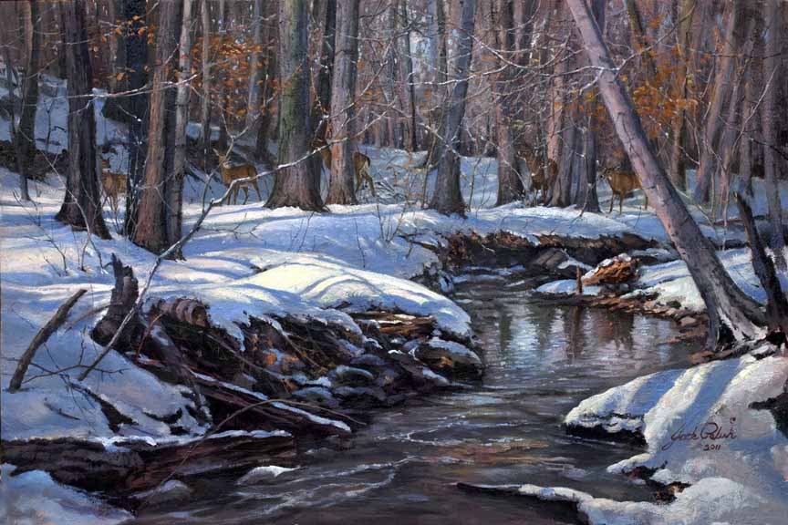 JP – 6 The Brook Sings in Winter © Jack Paluh