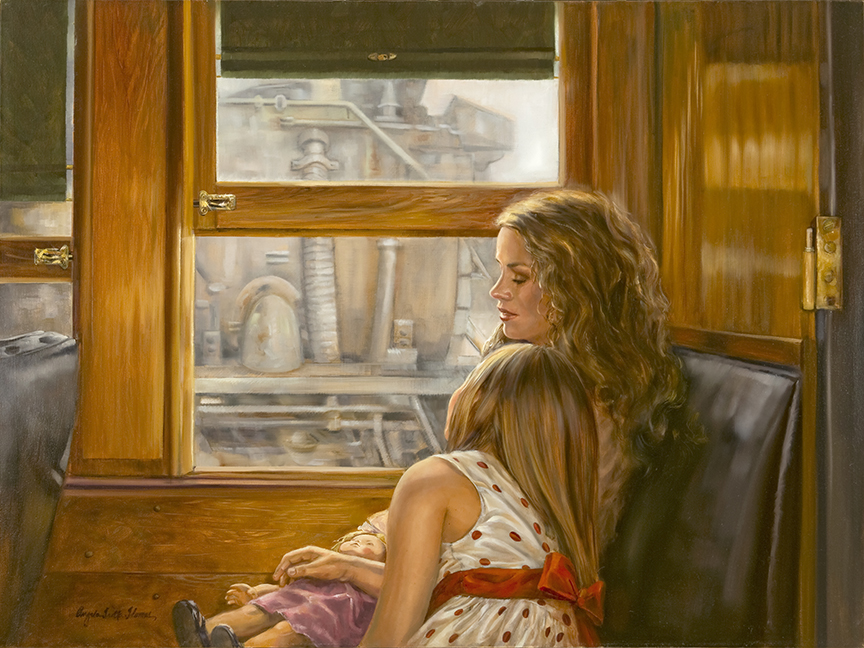 ATT – Figurative – Passing Train © Angela Trotta Thomas