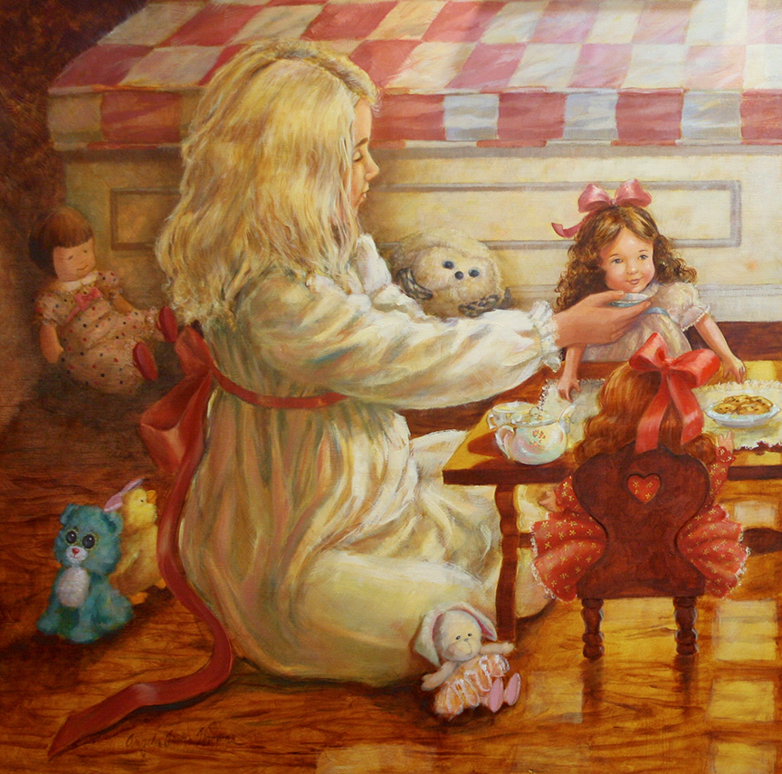 ATT – Figurative – Tea Party © Angela Trotta Thomas